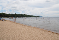 Ossipee Lake, NH - Swimmers at Calumet Beach